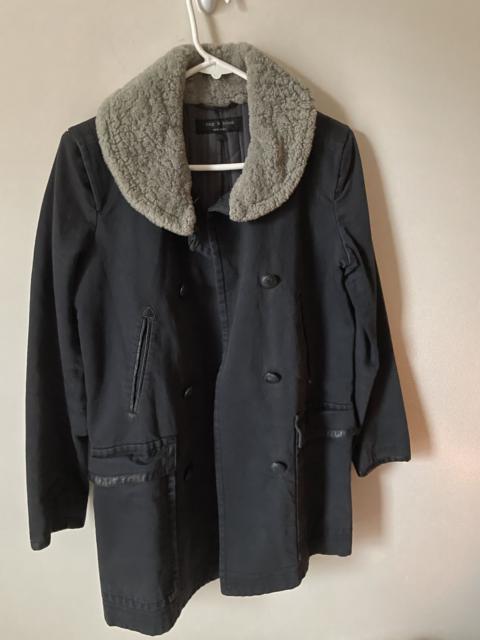 rag & bone Lambskin Shearling Coat