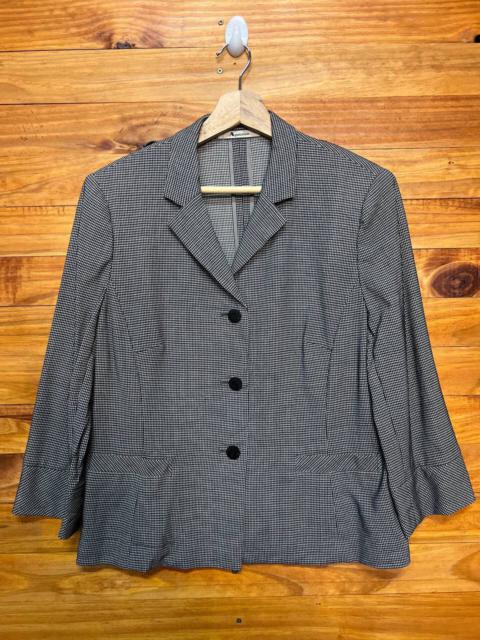 Other Designers Aquascutum - AQUASCUTUM OF LONDON PLAID SUIT/BLAZER MADE IN JAPAN