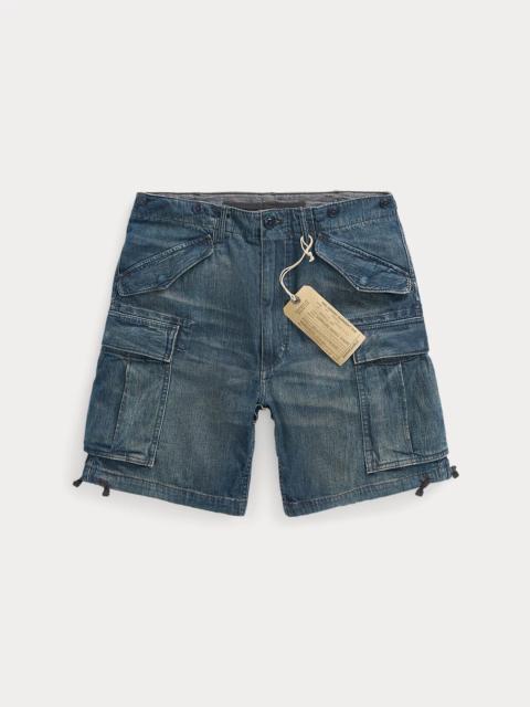 RRL by Ralph Lauren Sedgwick Regiment Denim Cargo Short
