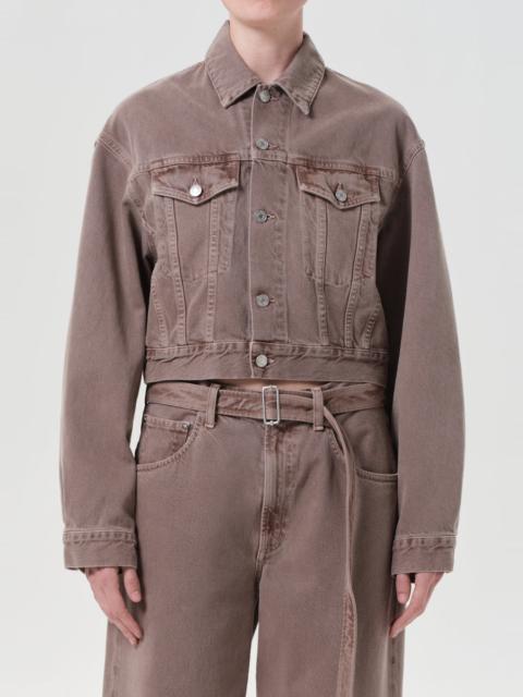 AGOLDE RADLEY JACKET IN CERAMIC