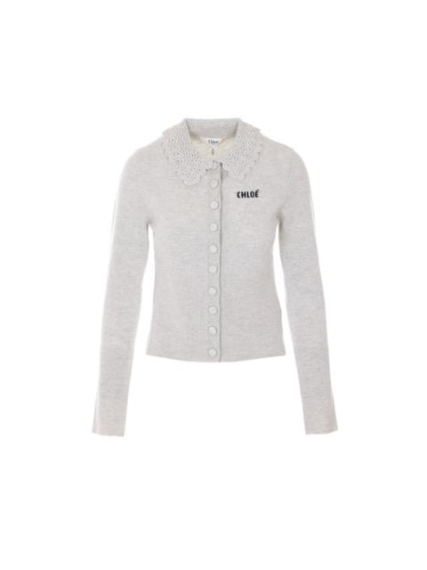 Chloé Chloe' Women Slim Cardigan With Logo