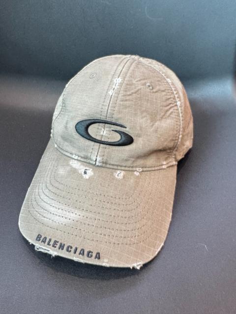 BALENCIAGA Balenciaga Sports Loop Icon Cargo Cap 'Dark Beige/Black'