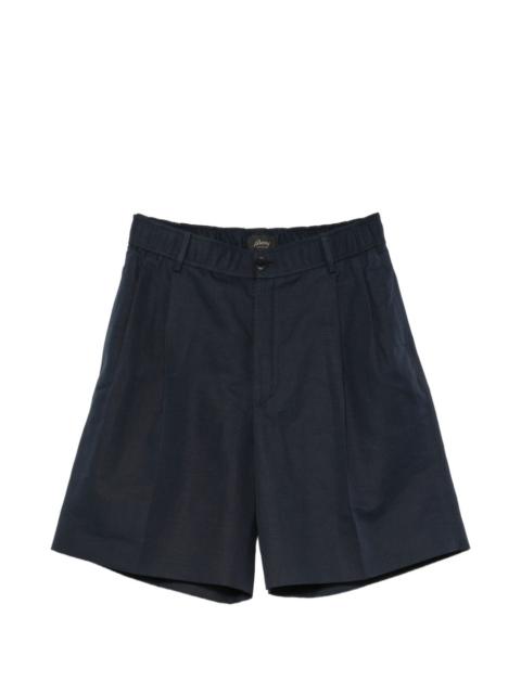 Brioni Brioni Men Bellagio Linen And Cotton Shorts