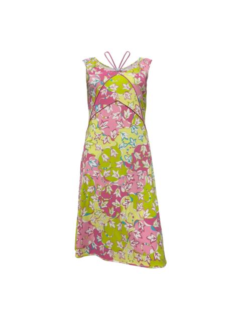PUCCI EMILIO PUCCI Spring 2006 Floral Print Double Strap Dress