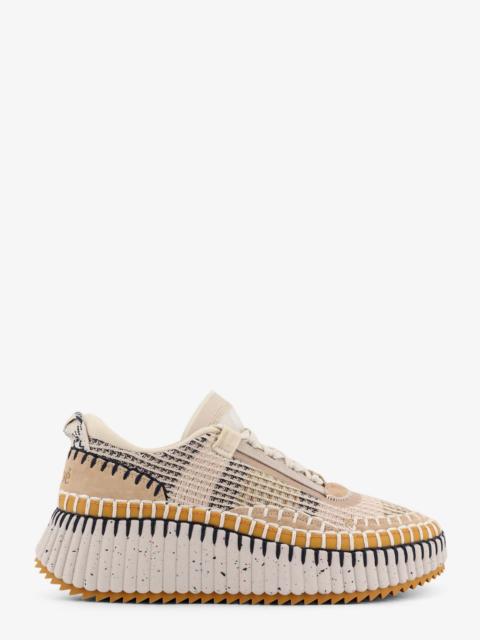 Chloé Chloe' Women Nama Low-Top Mesh Sneakers With Suede Inserts