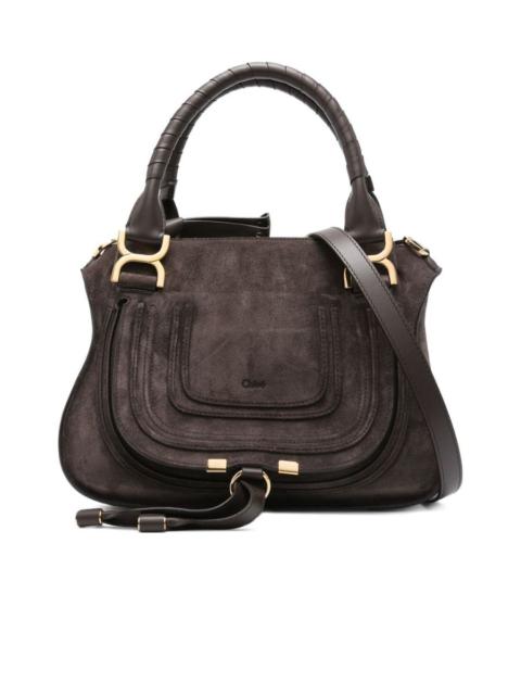 Chloé Small Marcie Bag in Suede Leather