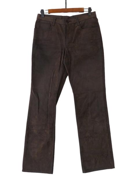 Other Designers Designer - Adam Et Rope Plain Leather Looks Jeans