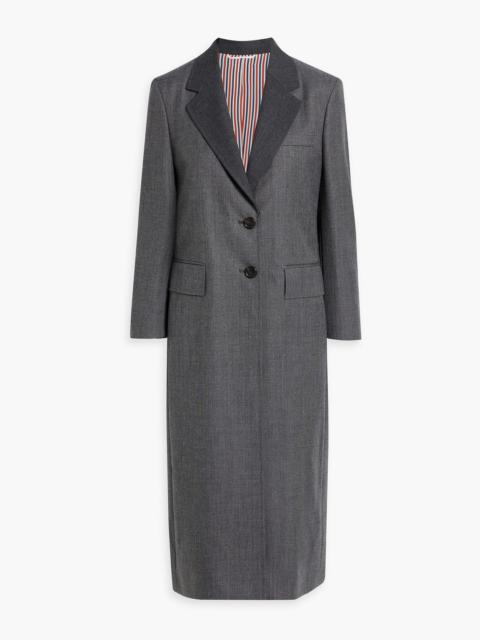 Thom Browne Wool graine de poudre coat