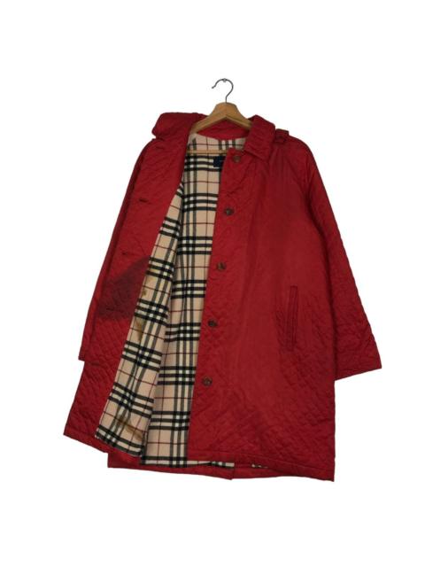Burberry 🔥VINTAGE QUILTED BUTTON BURBERRY LONDON NOVA CHECK LINING
