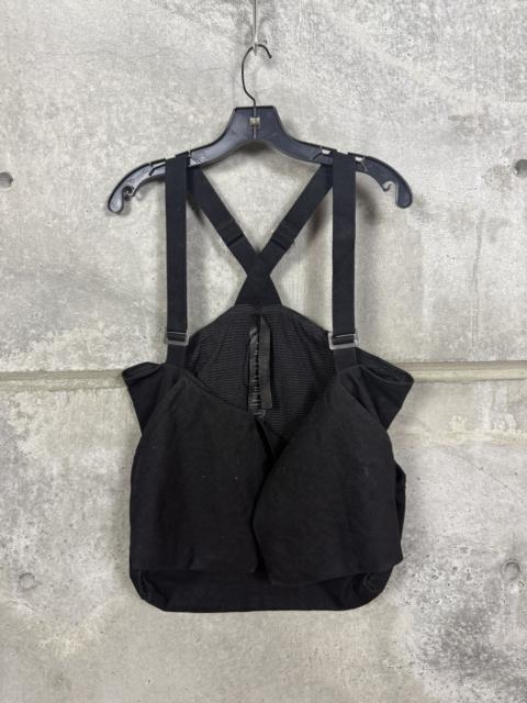 Boris Bidjan Saberi Boris Bidjan Saberi Black Adjustable Bag Vest