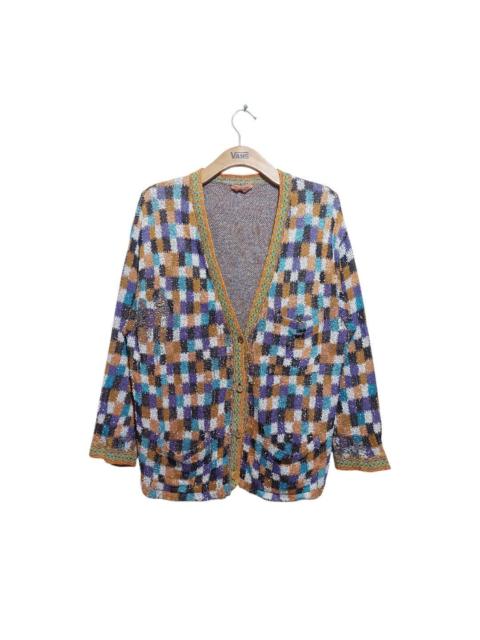 Missoni Vintage 80s Missoni Cardigan Knit Wool