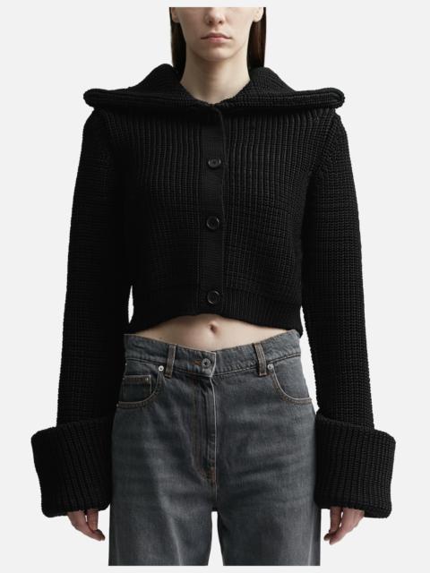 JW Anderson CHUNKY KNIT CARDIGAN