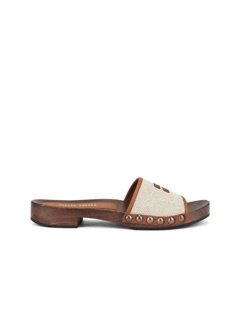 Miu Miu Clog Sandal