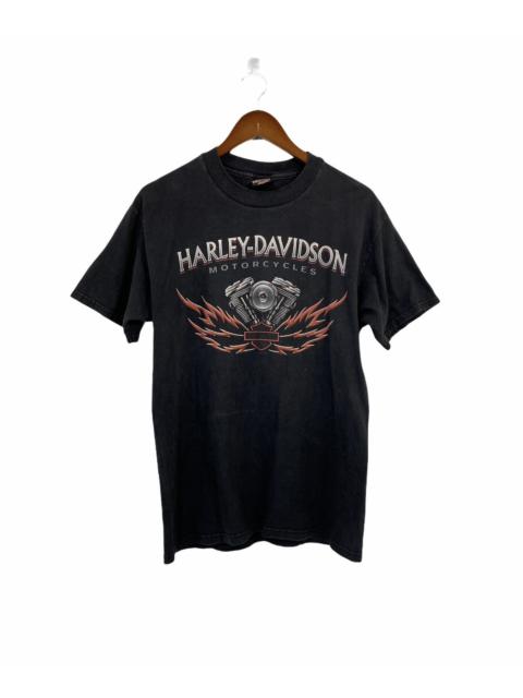 Other Designers Vintage - HD 1996 Harley Davidson Motorcycles Shirt Back Bay Boston