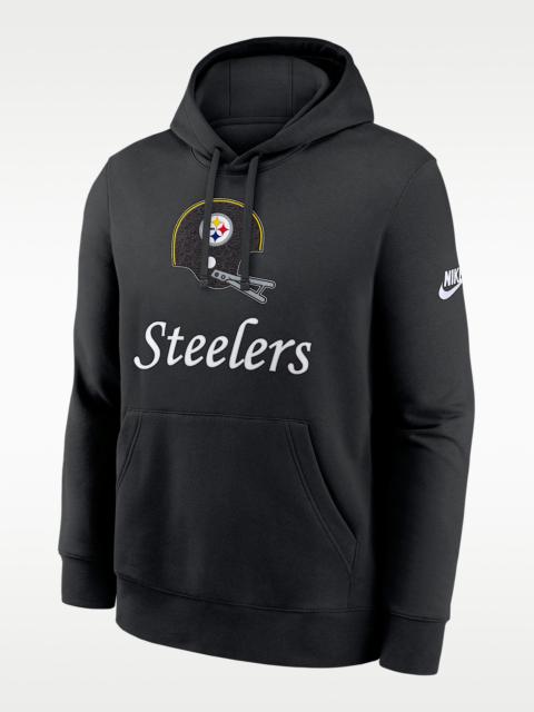 Nike Pittsburgh Steelers Best Season Rewind Club Men's Nike NFL Pullover Hoodie