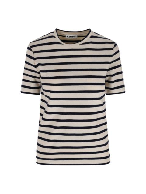 Jil Sander STRIPE T-SHIRT