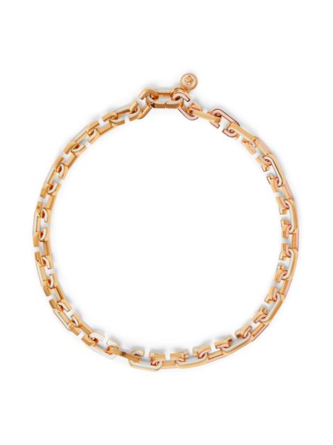 CASABLANCA Enamel C Link Necklace