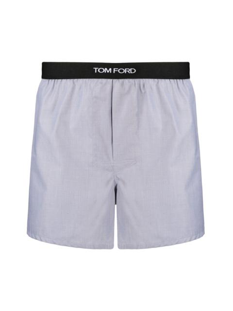 Tom Ford Men Shorts In Cotone