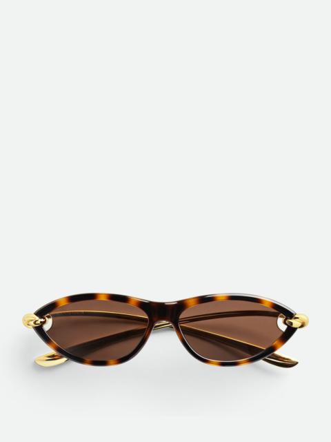 Bottega Veneta Knot Cat Eye Sunglasses