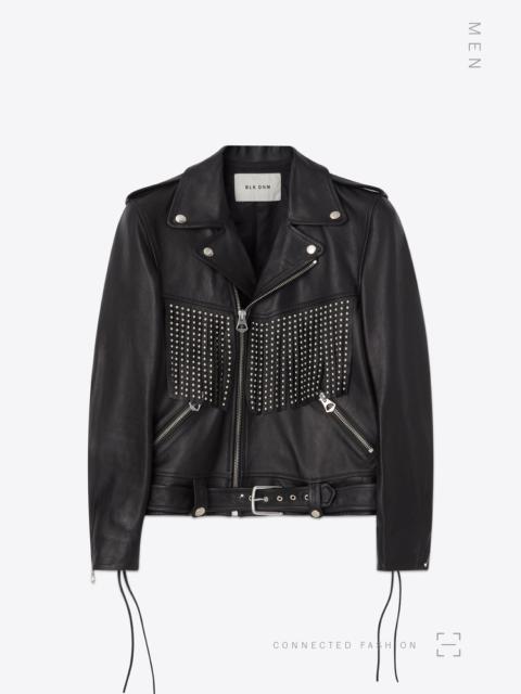 BLK DNM LEATHER JACKET 17 CONNECTED FASHION