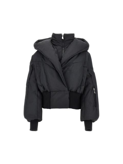 THE ATTICO The Attico Cotton-blend Bomber Jacket Black Women