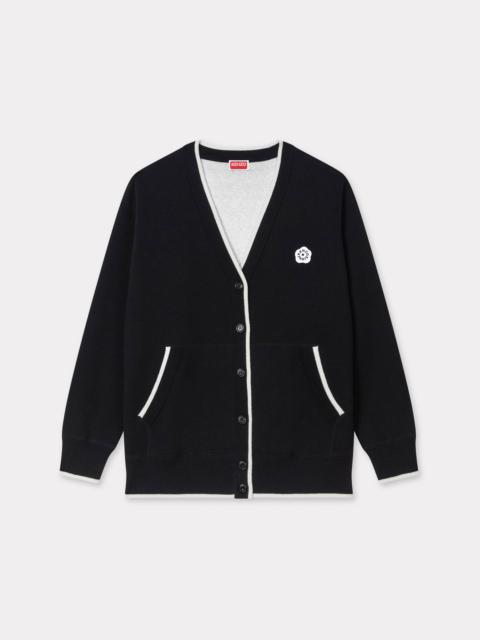 KENZO 'Boke Flower 2.0' embroidered cardigan in cotton and wool