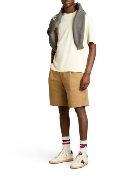 Golden Goose T-SHIRT WITH REVERSE LOGO ON THE BACK