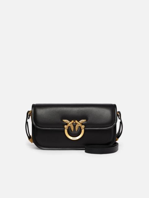 PINKO SMALL LOVE BAG BOX CROSSBODY BAG IN NAPPA LEATHER