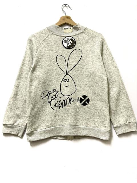 Other Designers Vintage - Label X Dee Dee Ramone Full Zipper Jacket Grey