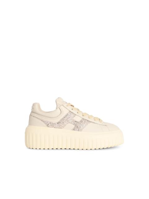 HOGAN Hogan 'H-STRIPES' White Leather Sneakers