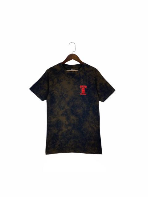 Other Designers Death Row Records Acid Wash Embroidery T Shirt