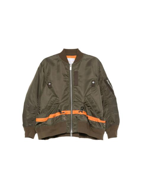 sacai Sacai Brown Jackets - Bomber Jackets Women