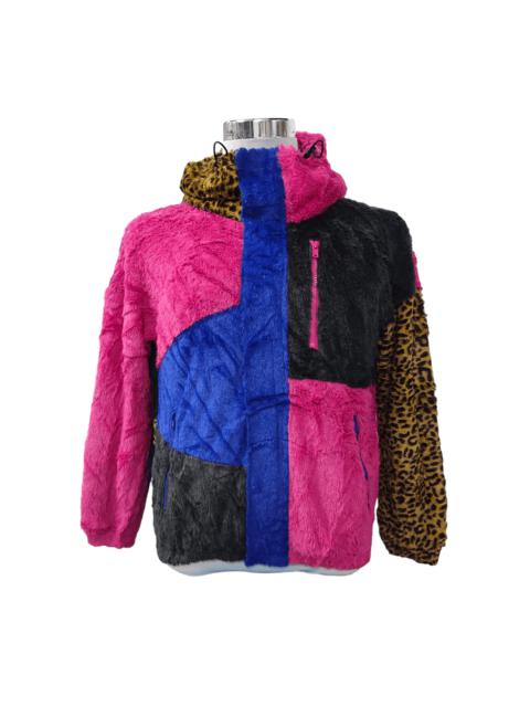 Other Designers 20471120 - World Wide Love! Multicolour Faux Fur Hooded Jacket