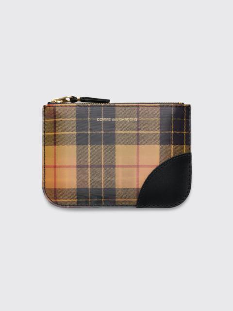 Comme Des Garçons COMME DES GARÇONS WALLET SA8100 LENTICULAR TARTAN RED / YELLOW