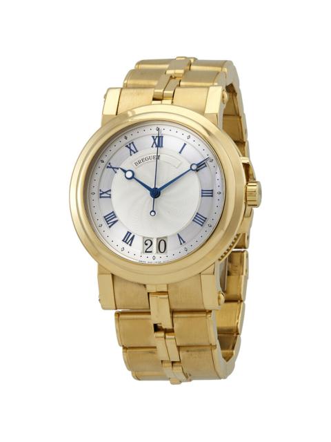 Breguet Breguet Marine Automatic Silver Dial 18kt Yellow Gold Men's Watch 5817BA12AV0
