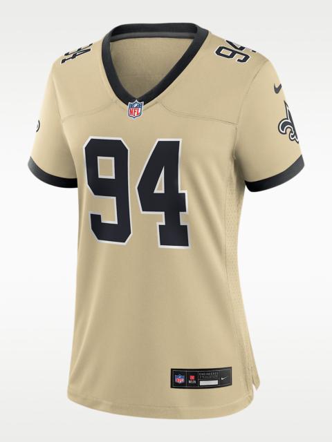 Jordan Cameron Jordan New Orleans Saints Women’s Nike NFL Game Jersey