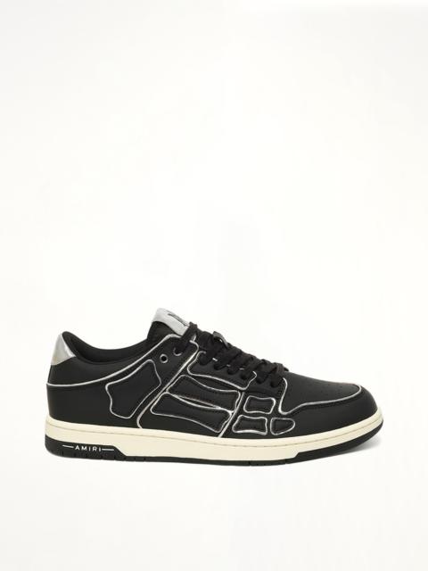 AMIRI Skel Top Low Contrast Sneaker in Black