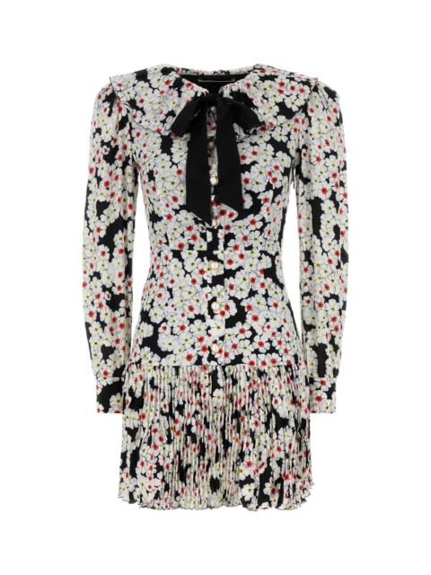 Alessandra Rich Alessandra Rich Women Printed Silk Mini Dress
