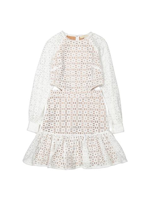 Other Designers Michael Kors Eyelet Cut-Out Dress, Size 2