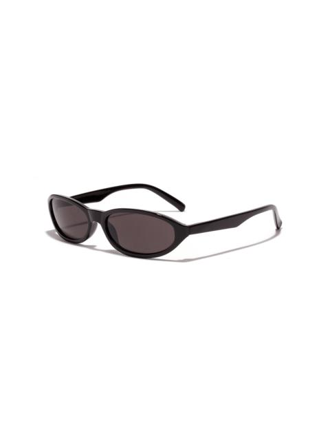 Other Designers Japanese Brand - Rare Vtg Y2k Avant Garde Cat Eye Black Sunglasses Unisex OS
