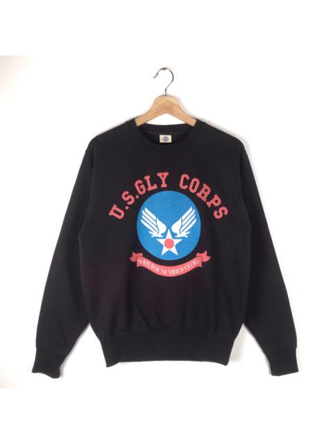 Other Designers Avirex - Rare!!! Vintage Avirex sweatshirt big logo colour red