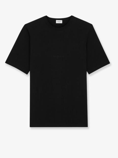 SAINT LAURENT Saint Laurent Cotton T-Shirt