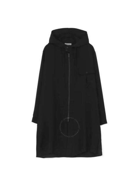 Yohji Yamamoto A-Zipper Hood Cellulose Top