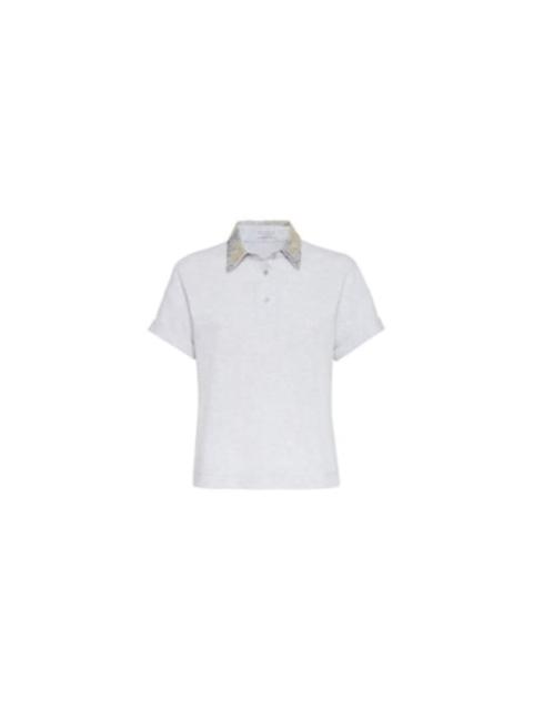 Brunello Cucinelli Brunello Cucinelli Wolight Grey Short Sleeve Shirt