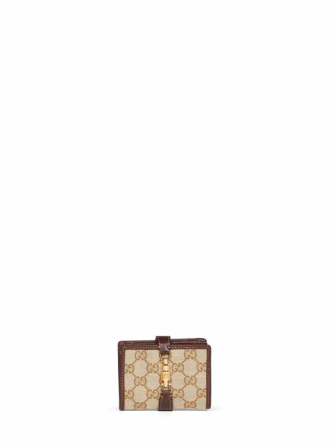 GUCCI Gucci Women Beige Gucci Jackie Medium Wallet<Br/>
