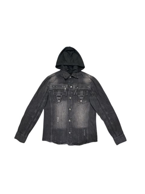 Hysteric Glamour 🔥Punk Design Button Biker Jacket In The Attic