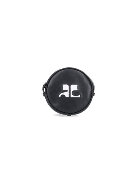 courrèges MINI CROSSBODY BAG "REEDITION CIRCLE BAG"