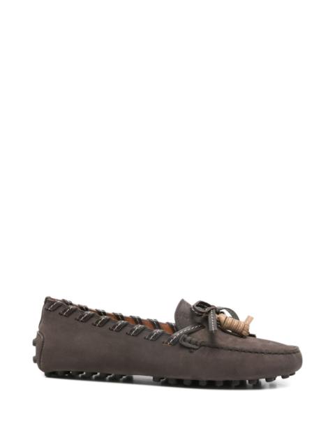 Tod's Tod's Women Gommino Suede Leather Loafers