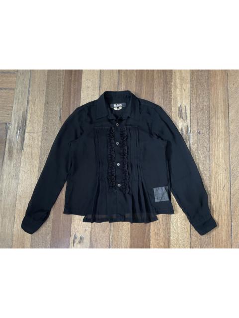 Comme Des Garçons Black CDG - See Through Button Up Blouse - AD2011