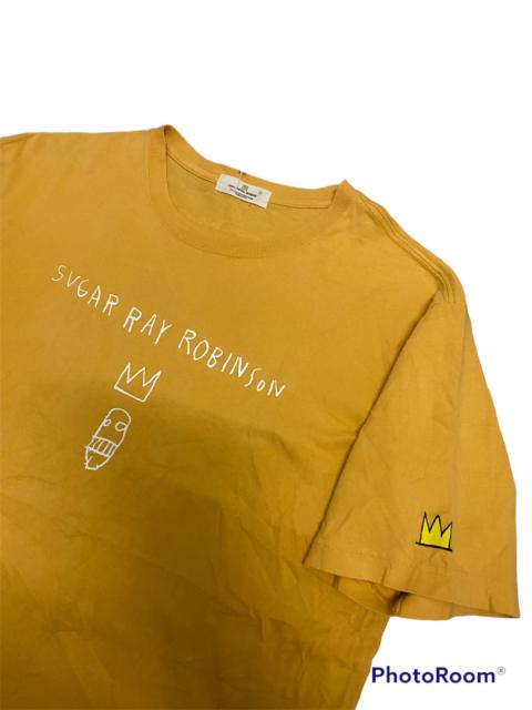 Other Designers Vintage - Offer‼️Vintage Jean Michel Basquiat Sugar Ray Robinson Tee